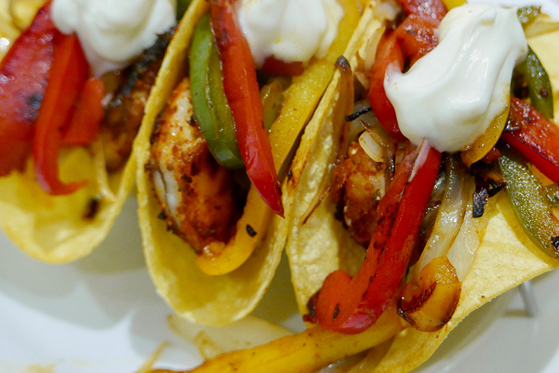 Shrimp Fajitas