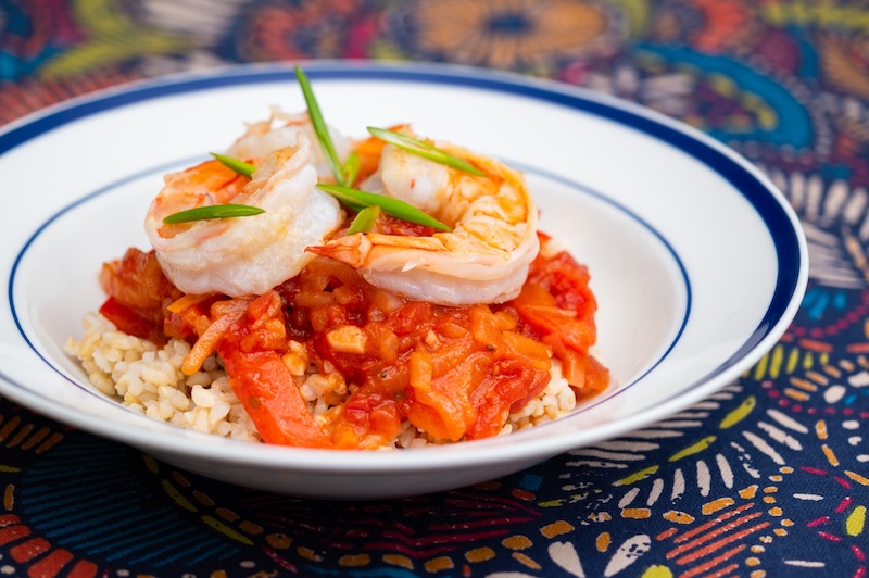 Shrimp with Chipotle Sauce