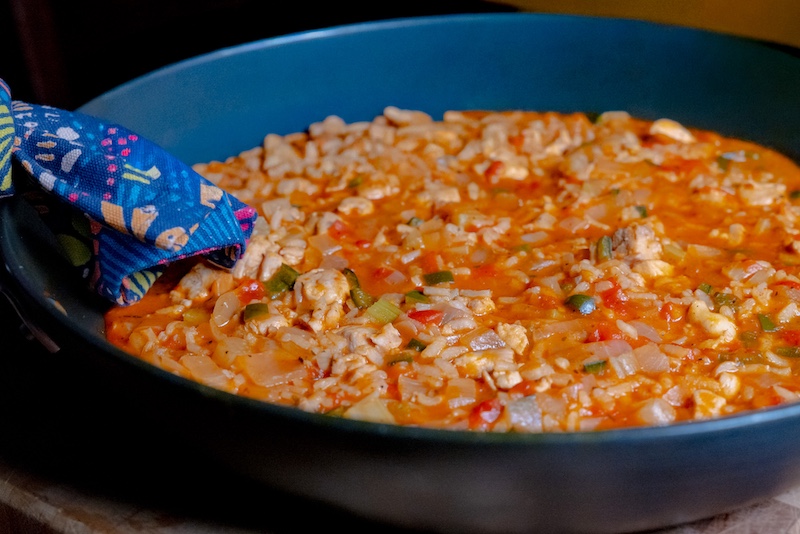 Southwestern Risotto with Chicken