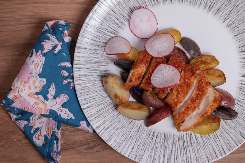 Spiced Chicken with Honey Glaze