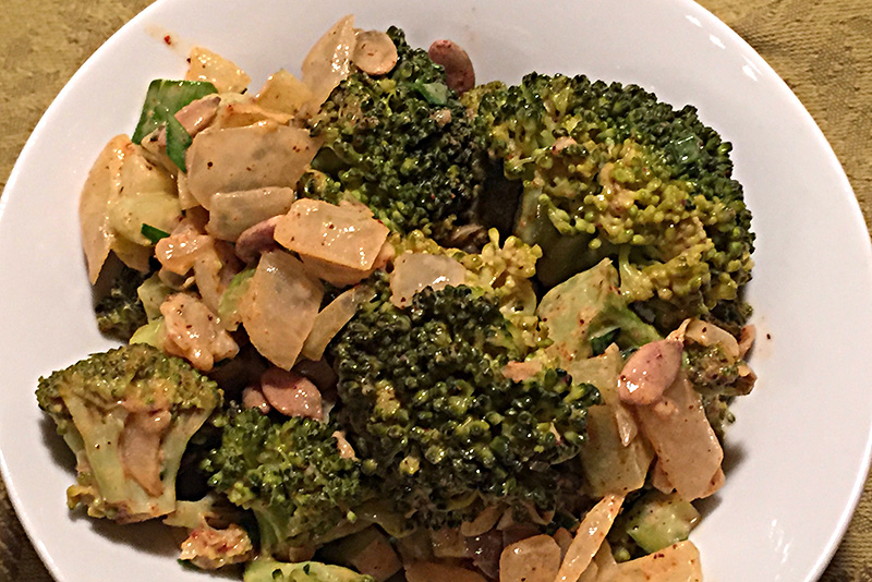 Spicy Broccoli Salad