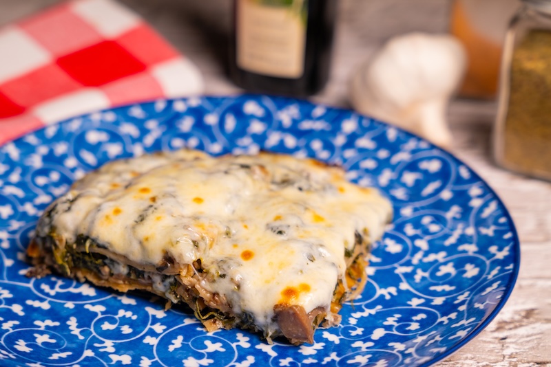 Spinach Mushroom Lasagna