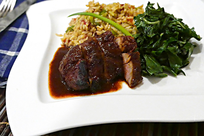 Seared Sweet and Savory Pork