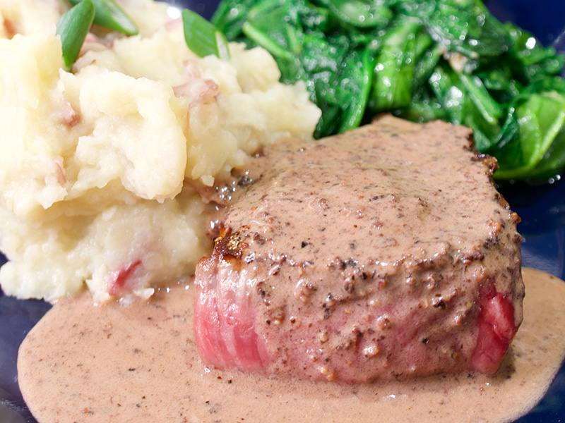 Steak Au Poivre