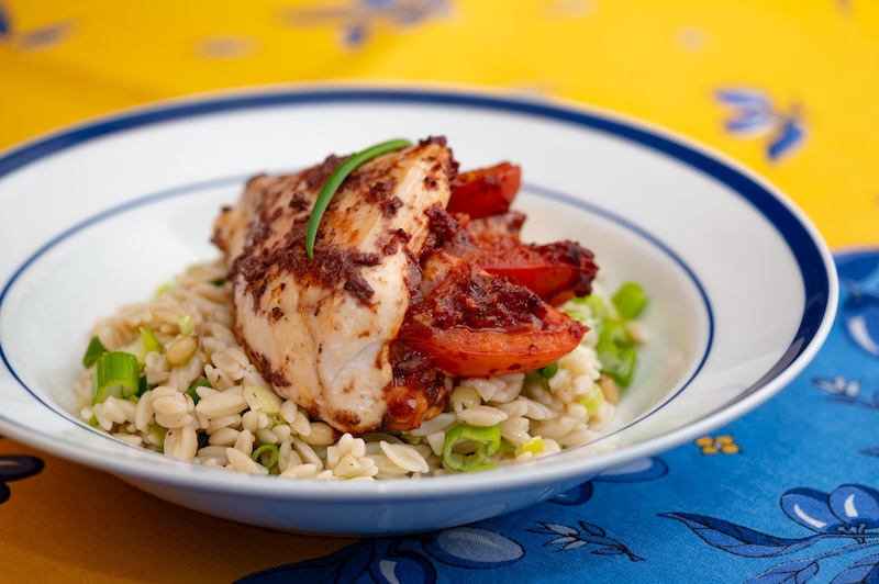 Stuffed Chicken with Tapenade and Cheese
