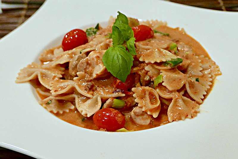 Creamy Sun-Dried Tomato Pasta