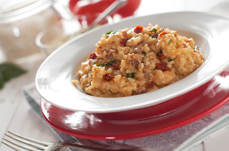 Sun-Dried Tomato Risotto