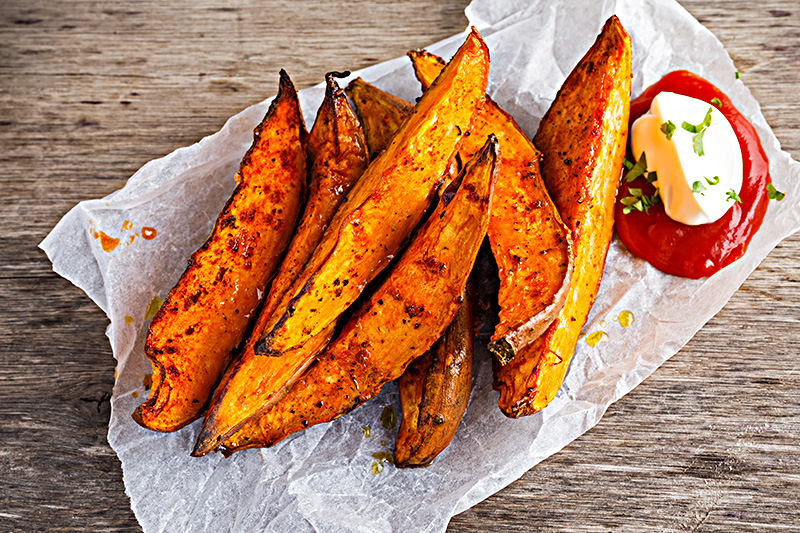 Curried Sweet Potato Fries