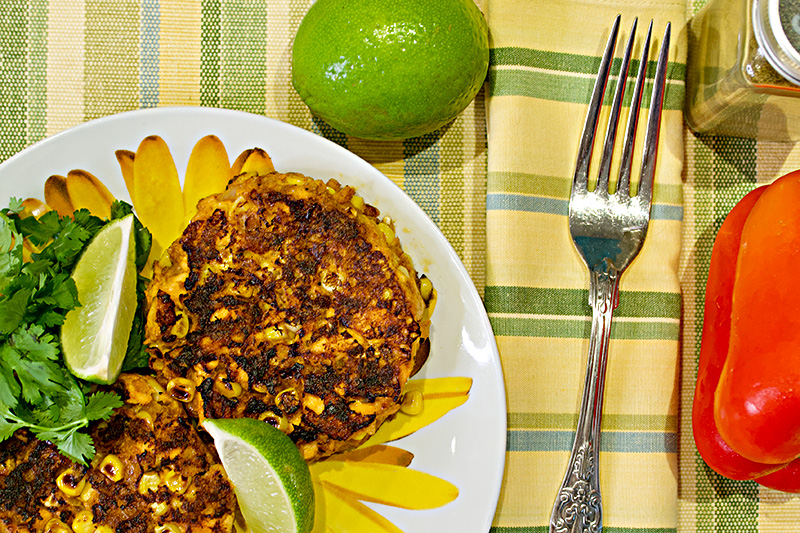 Southwest Salmon Cakes