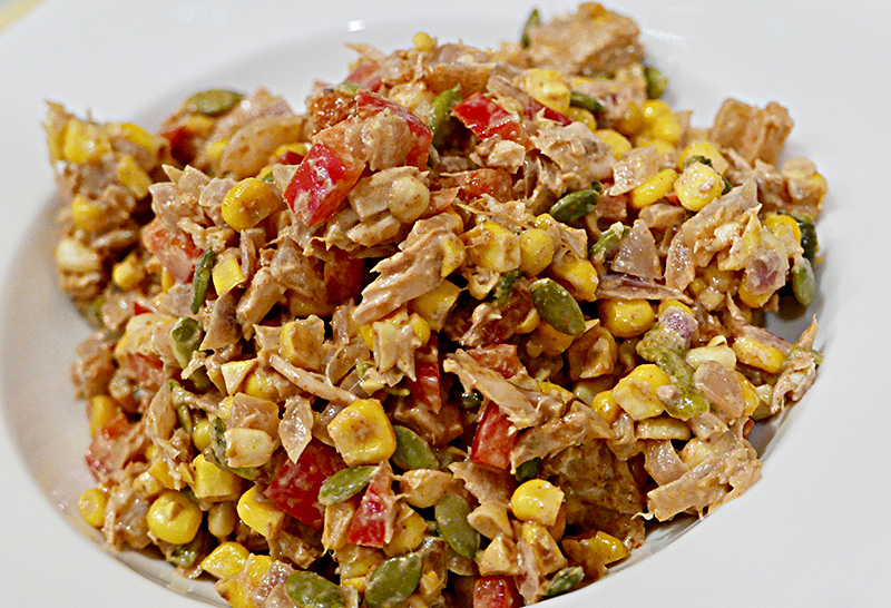 Southwest Tuna and Corn Salad