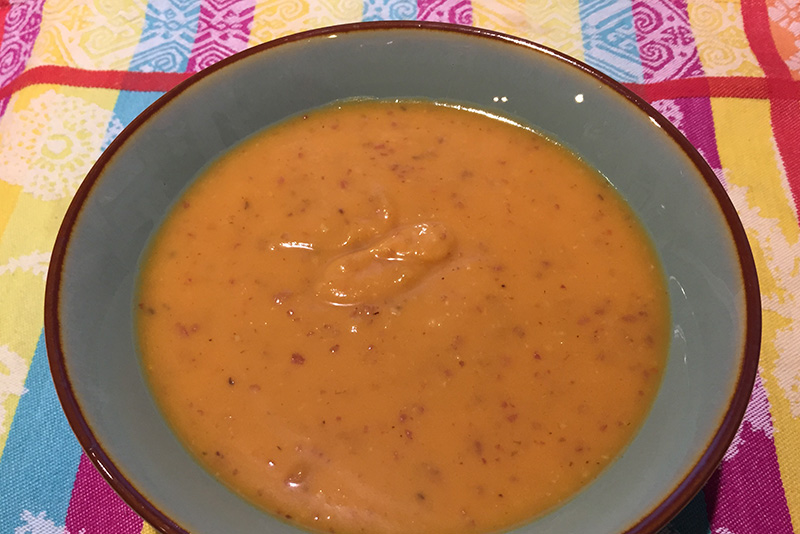 Thai Sweet Potato Soup