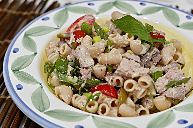 Tuna and Olive Pasta Salad