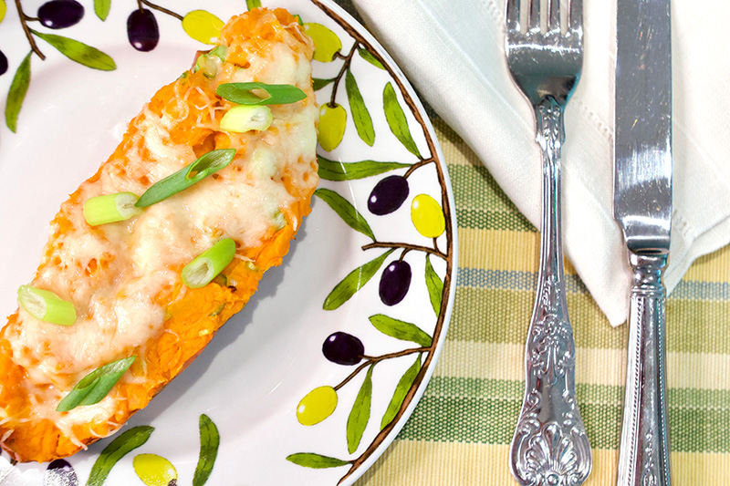 Twice Baked Yams