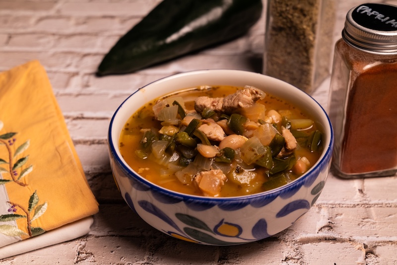 White Bean Soup with Pork