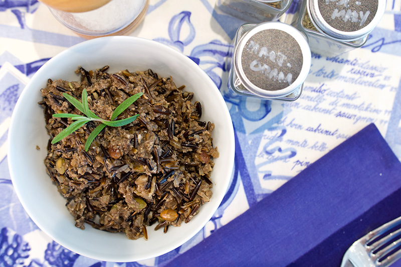 Wild Rice and Mushrooms