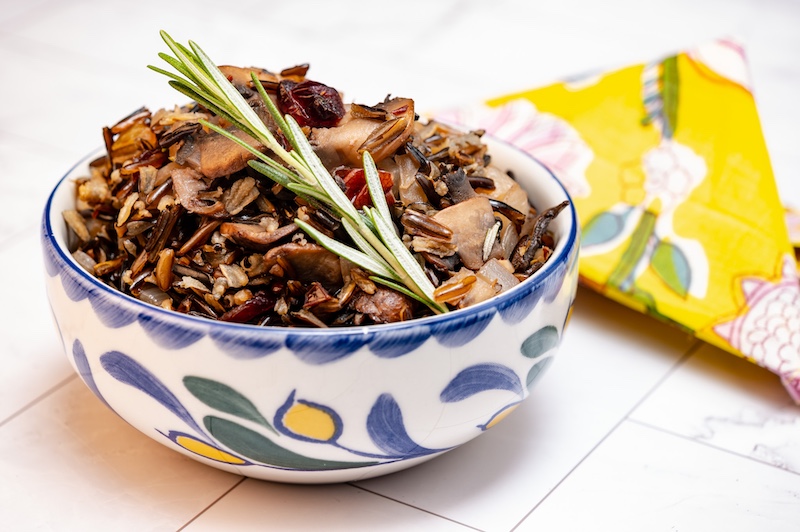 Wild Rice with Cranberries