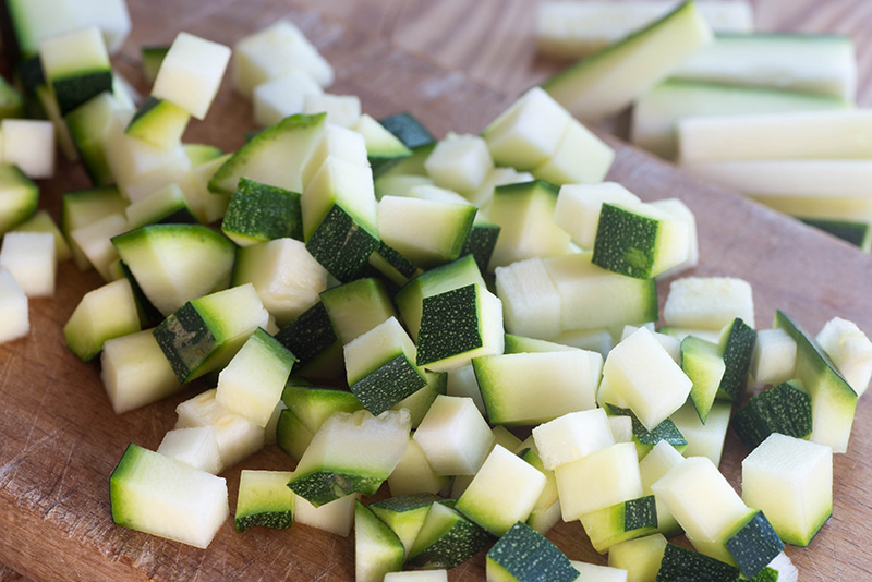 Zucchini Pico de Gallo