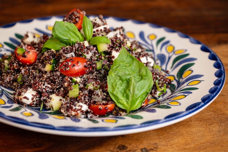 Quinoa Caprese Salad