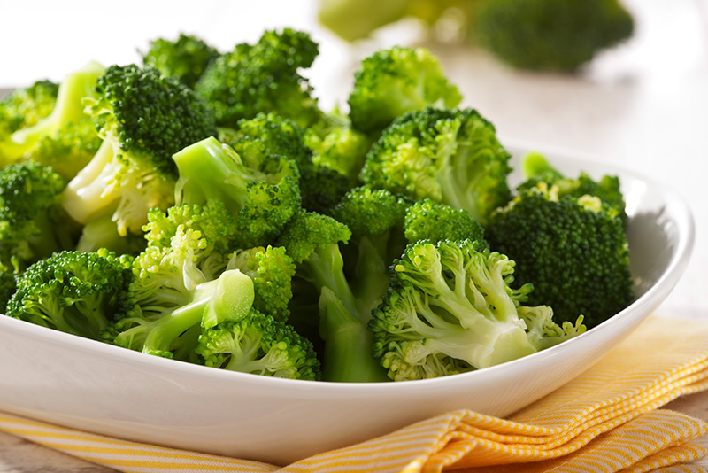 Fettucine with Roasted Eggplant and Broccoli