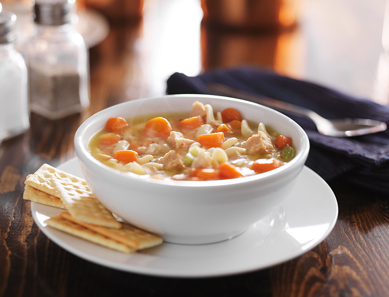 Coumadin Safe Quick Chicken Noodle Soup