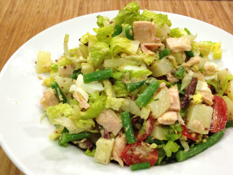 Chopped Nicoise Salad