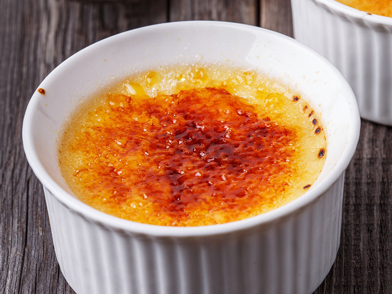 Peppermint Crème Brûlée