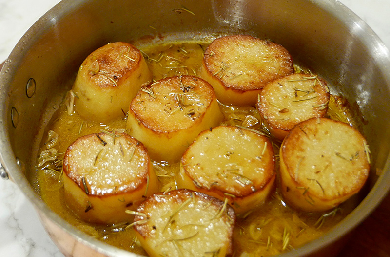 Fondant Potatoes