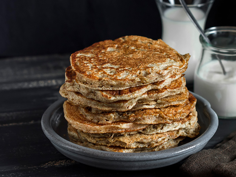 Four Grain Pancakes