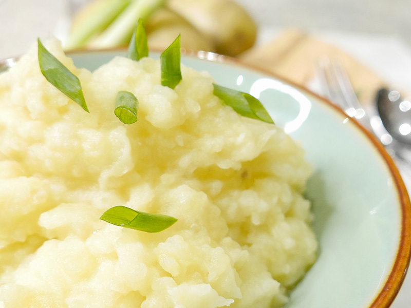 Goat Cheese Mashed Potatoes