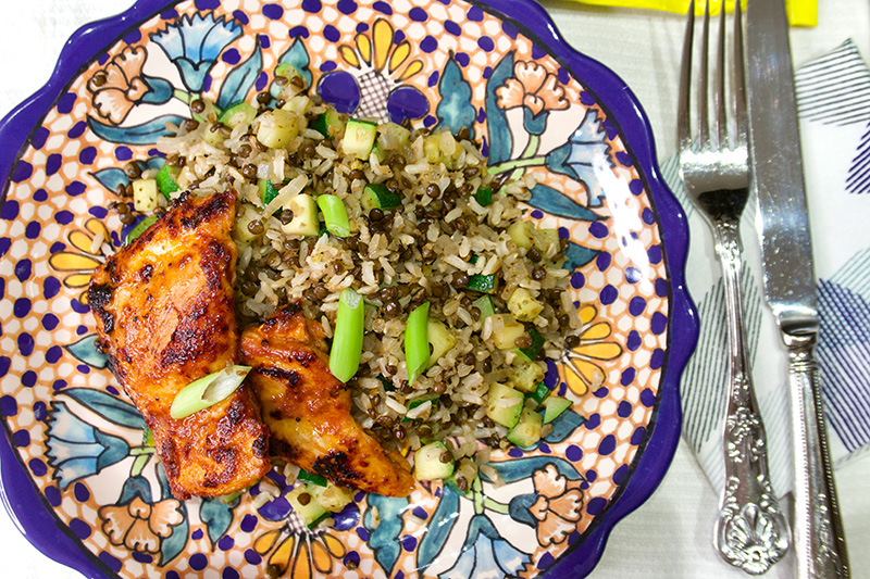 Rice and Lentil Pilaf