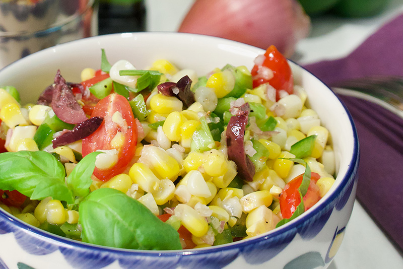 Mediterranean Corn Salad