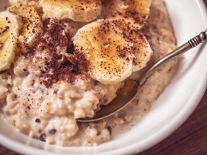 Pecan Brown Sugar Oatmeal with Berries