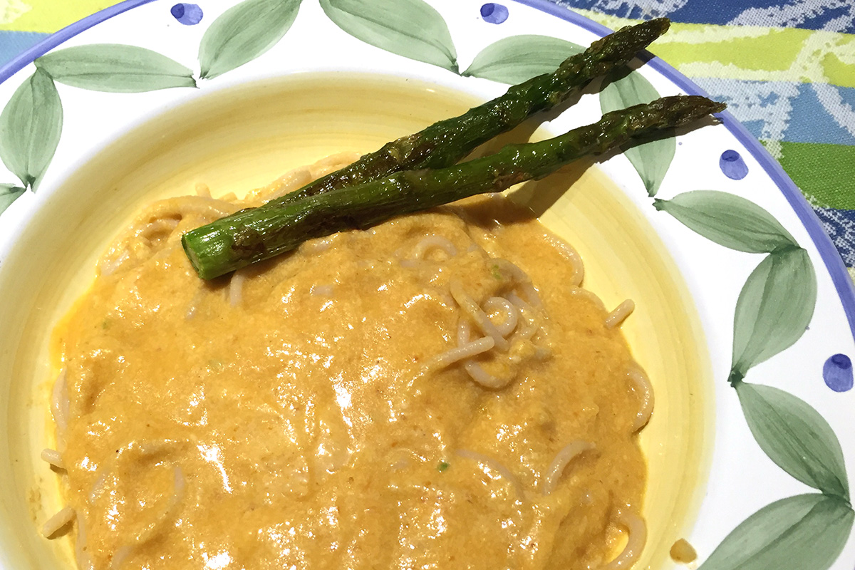 Pumpkin Fettuccine Alfredo