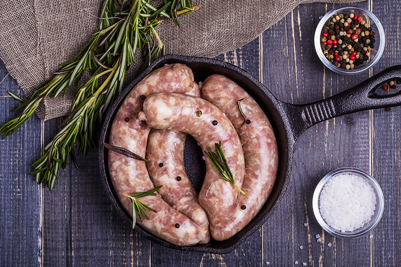 Sausage and Yellow Pepper Risotto