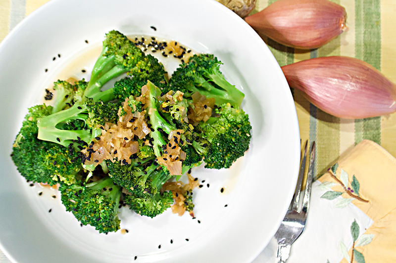 Sesame Ginger Broccoli