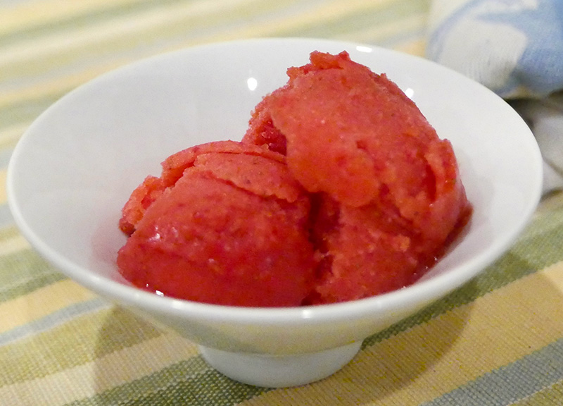 Strawberry Sorbet