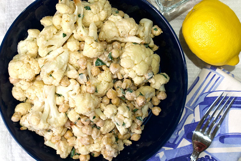 Tahini Cauliflower Salad