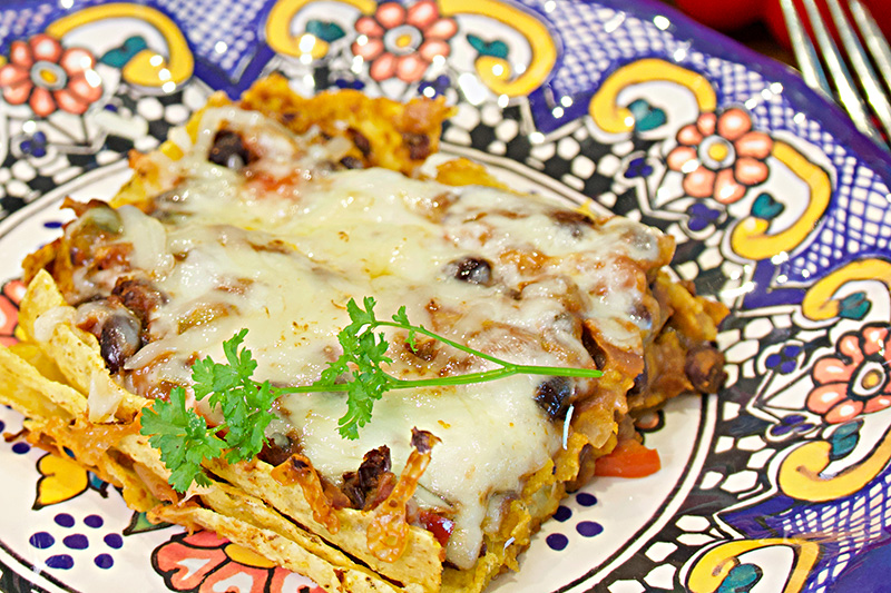 Tamale Pie with Black Beans