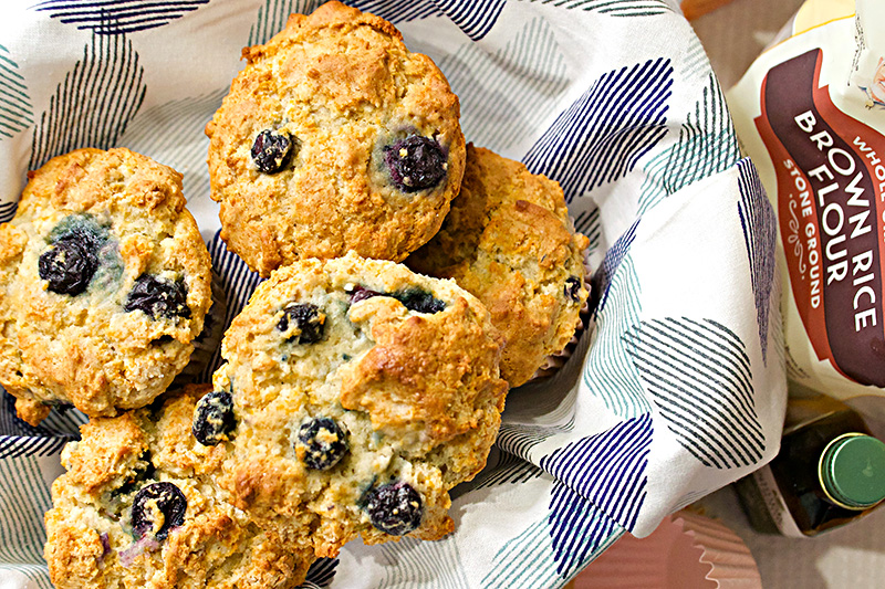 Gluten Free Blueberry Muffins