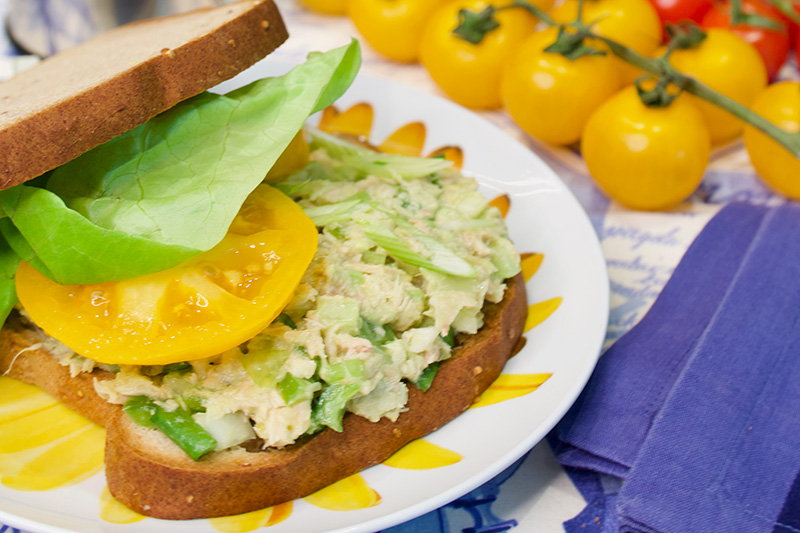 Classic Tuna Salad Sandwiches