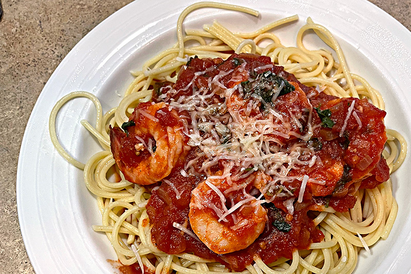 Shrimp Fra Diavolo (Module 6)