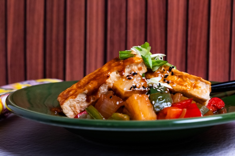 Sweet and Sour Tofu with Peppers – Virtual