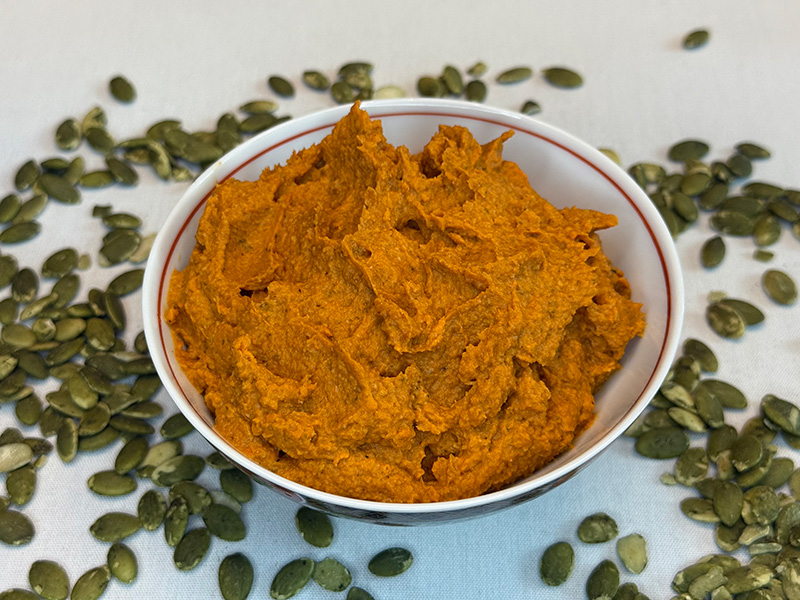 Roasted Carrot Pepita Dip