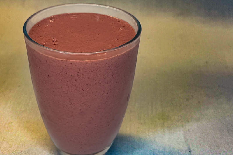 Cherry Oat Smoothie
