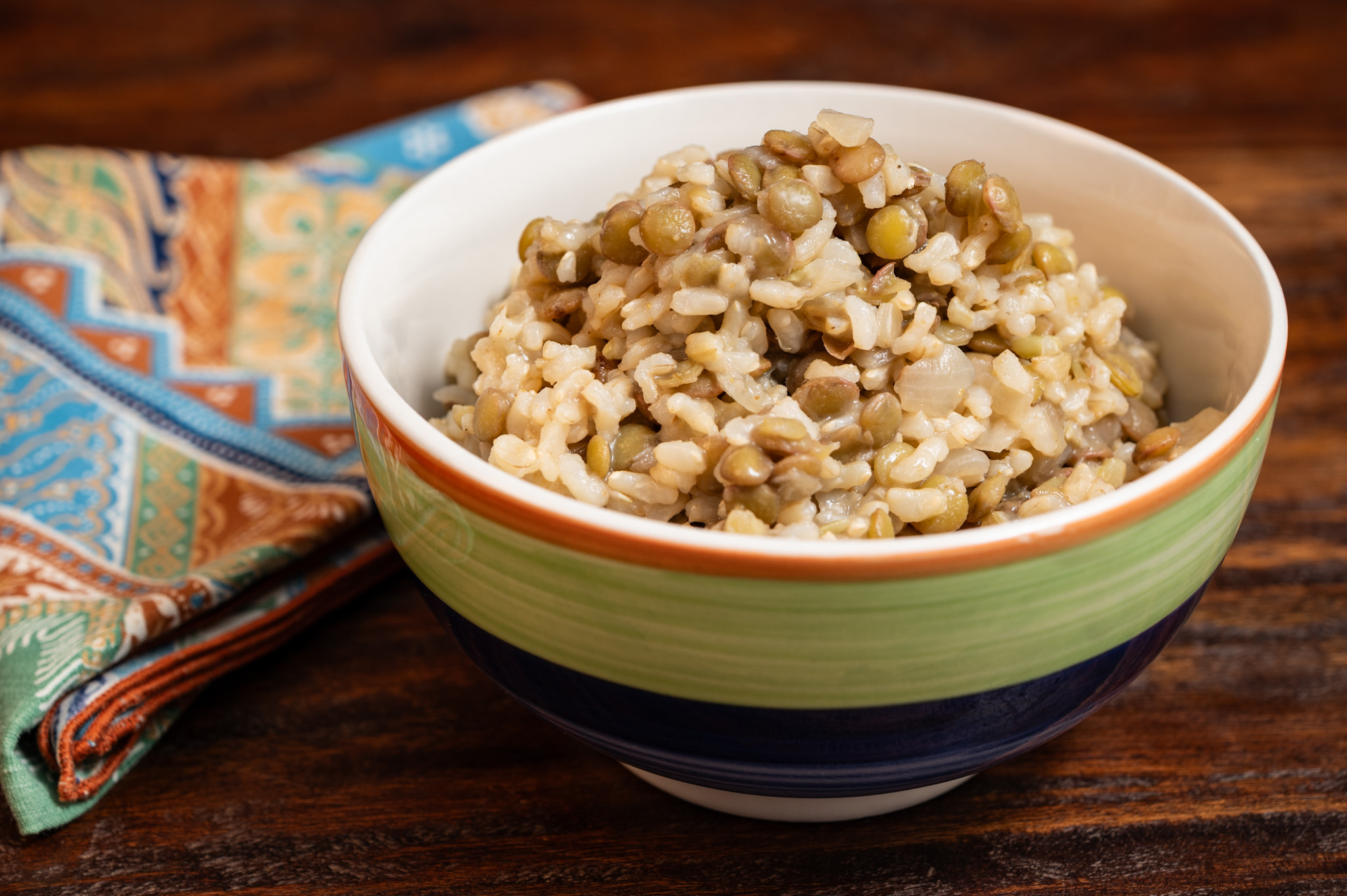 Mujadara with Brown Rice