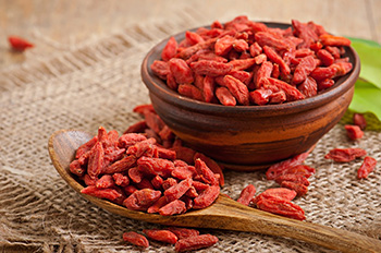 Dried goji berries