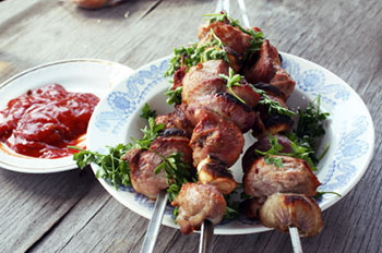 Lamb kabobs